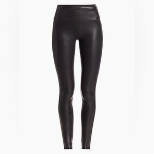 SPANX Faux Leather Black Leggings
